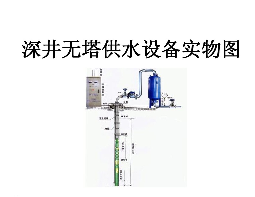 杭州滨江区井泵无塔式供水设备